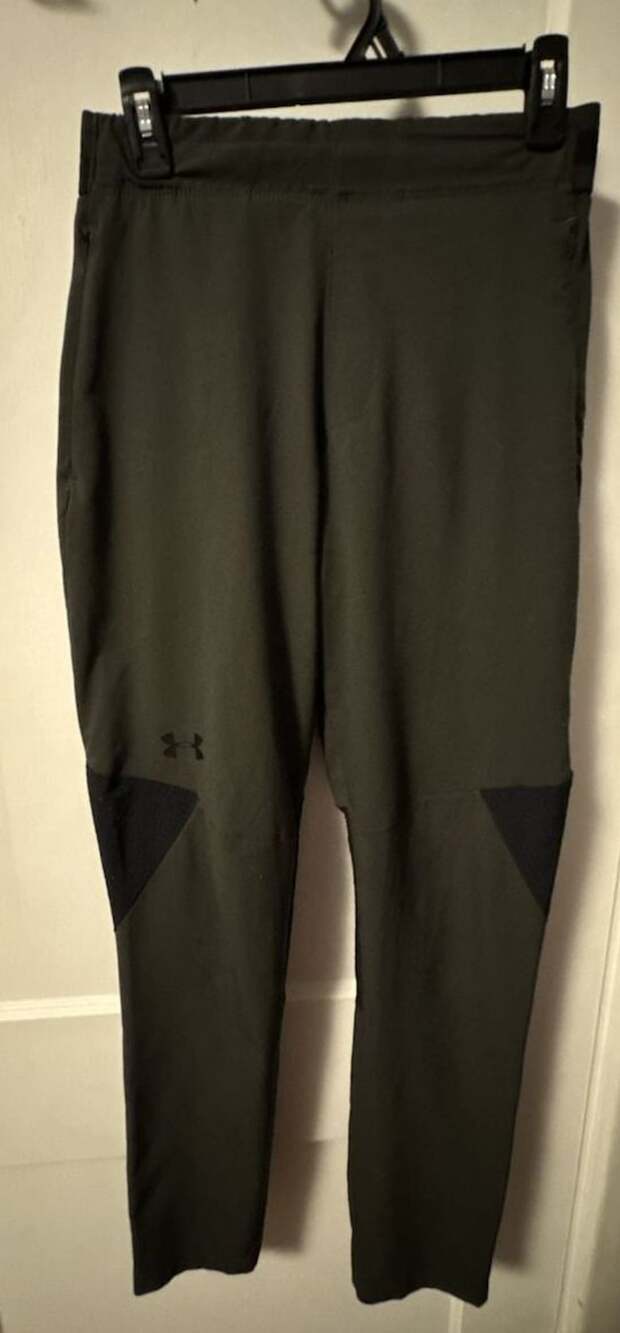 Under Armour Fitted Training Joggers Olive Green Size Small